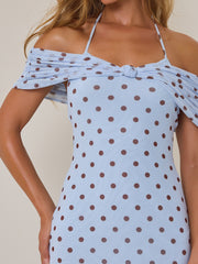 Thomas Polka Dot Maxi Dress
