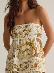 Skye Strapless Romper