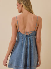 Calliope Denim Mini Dress