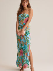Hadley Tropical Print Maxi Dress