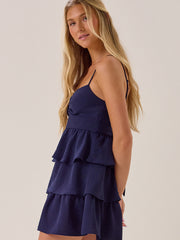 Sara Tiered Mini Dress