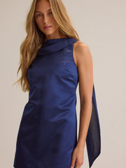 Alma Satin Mini Dress