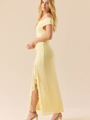Faye Mesh Maxi Dress