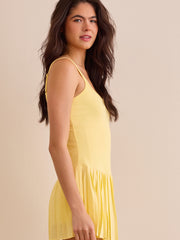 Aero Flare Pleated Dress