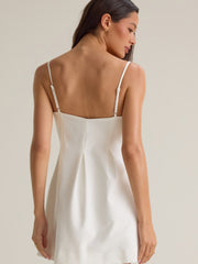 Angelica V-Neck Mini Dress