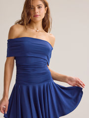 Tae Ruche Mini Dress
