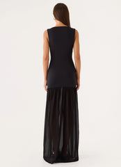 Seraphine Maxi Dress - Black