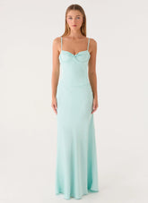 Merritt Maxi Dress - Aqua