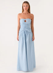 Eirwyn Maxi Dress - Blue