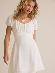 Delilah Crossover Mini Dress