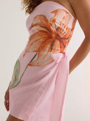 Katey Linen Mini Dress