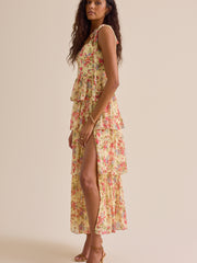 Vivian Floral Maxi Dress