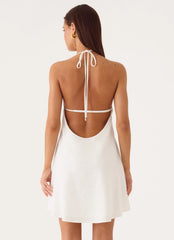 Helden Mini Dress - White