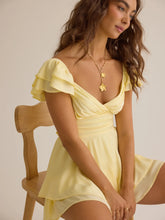 Lainey Double Layered Satin Romper