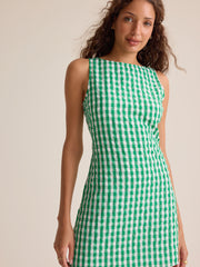 Brinley Gingham Mini Dress