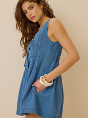 Evie Denim Mini Dress