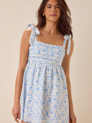 Elaina Floral Mini Dress