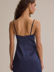 Sophia Satin Mini Dress