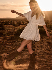 Maddy Puff Sleeve Mini Dress