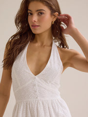 Quinta Eyelet Mini Dress