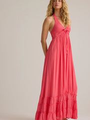 August Halter Maxi Dress