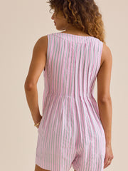 Evie Striped Romper