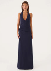 Good Riddance Maxi Dress - Deep Ocean