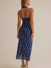 Bea Cowl Neck Maxi Dress