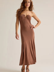 Fallon Strapless Maxi Dress