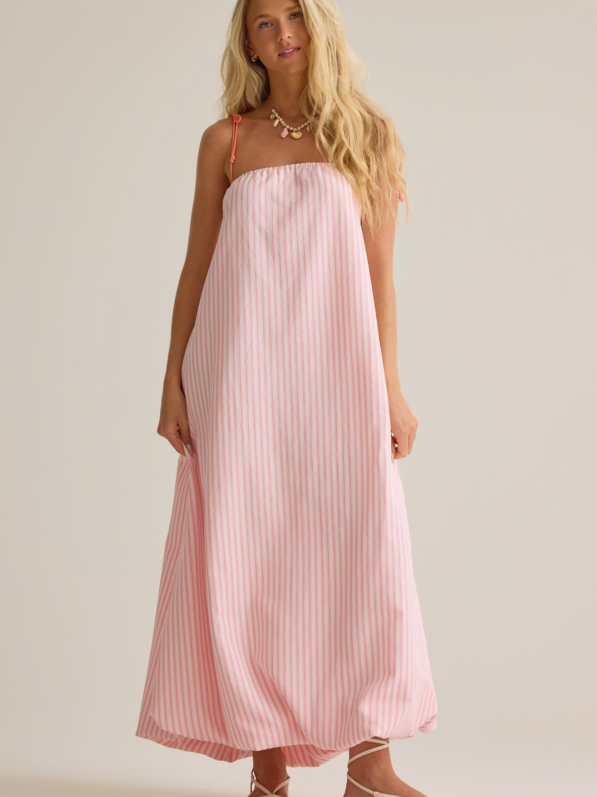 Lucy Striped Maxi Dress