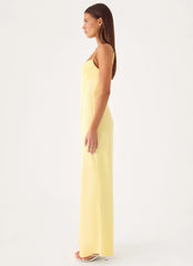 Joan Maxi Dress - Yellow