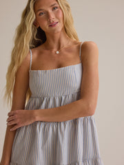 Tana Striped Mini Dress