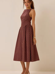 Cosette Square Neck Maxi Dress